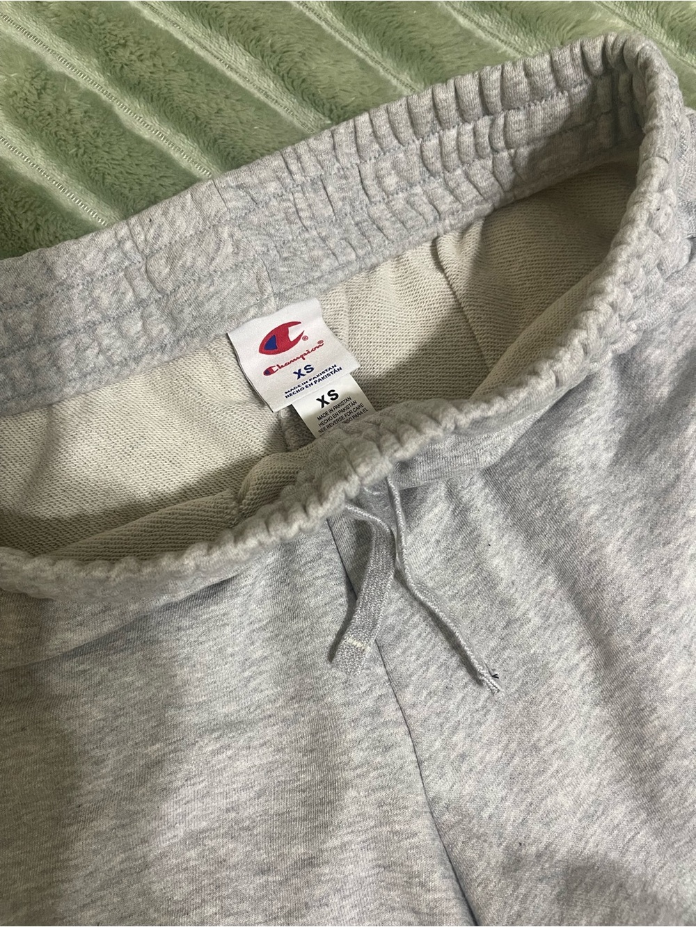 Champion Light Gray Drawstring Sweatpants